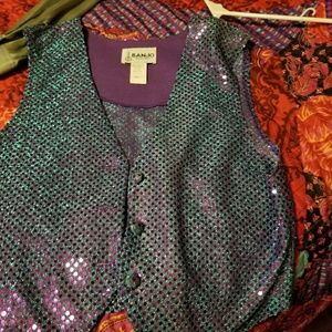 Sparkly vest